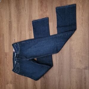 GAP 1969 size 4 long EUC women's jeans, classic fit stretch